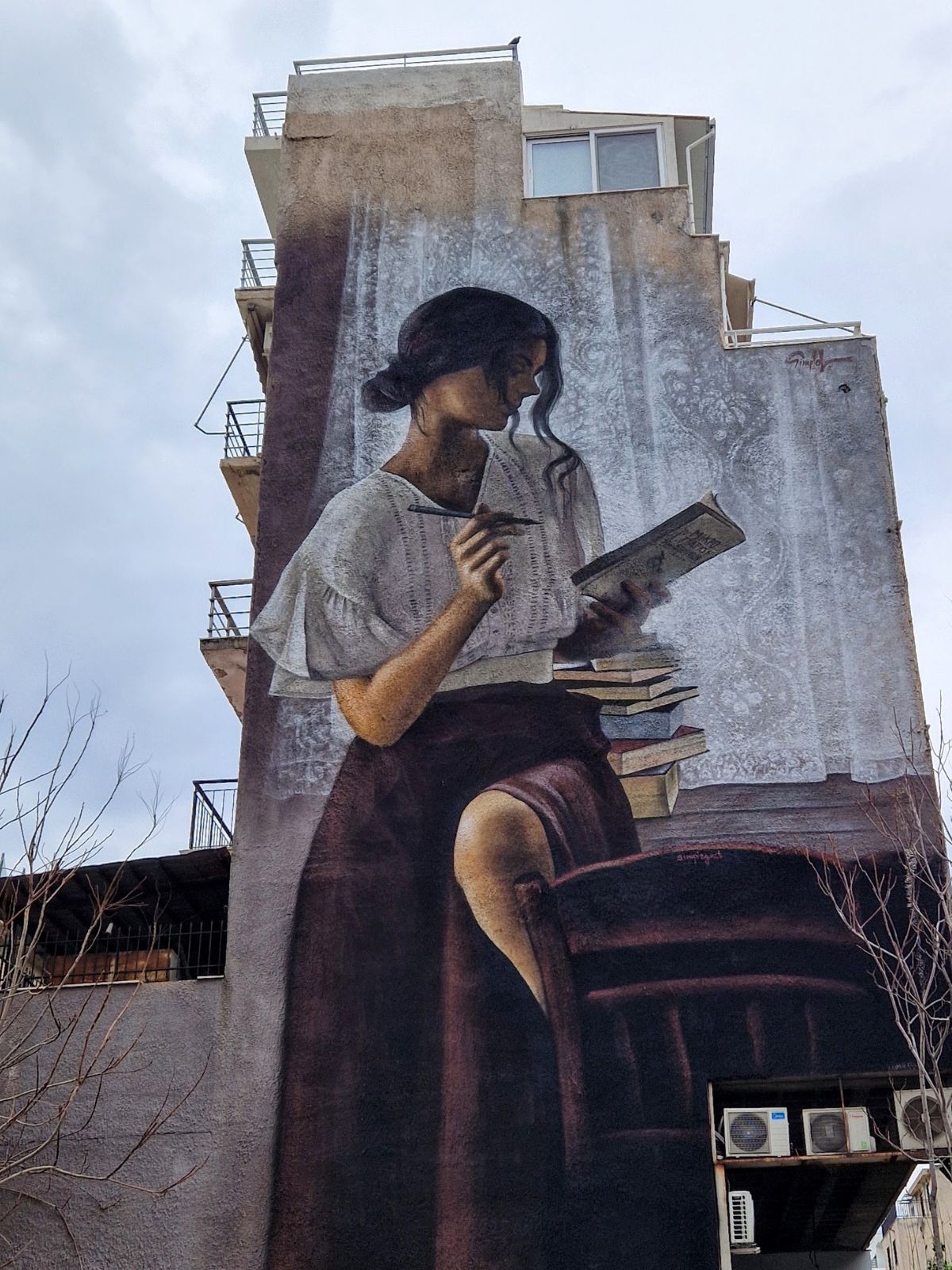 Street art Athens Greece