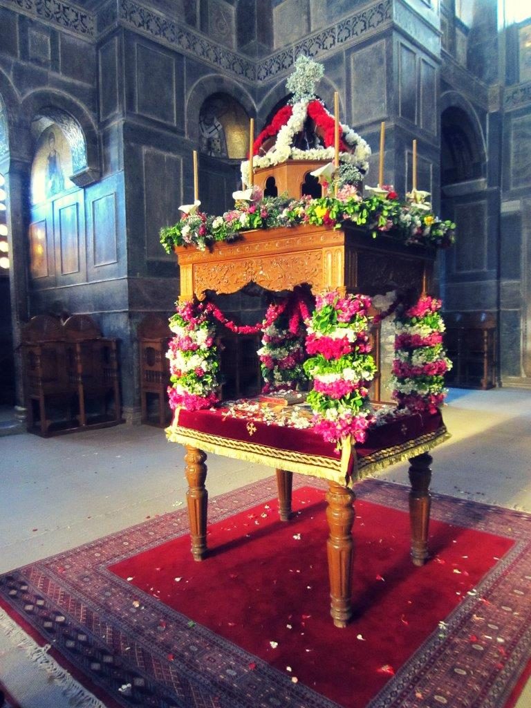 The Epitaphios procession before Greek Easter