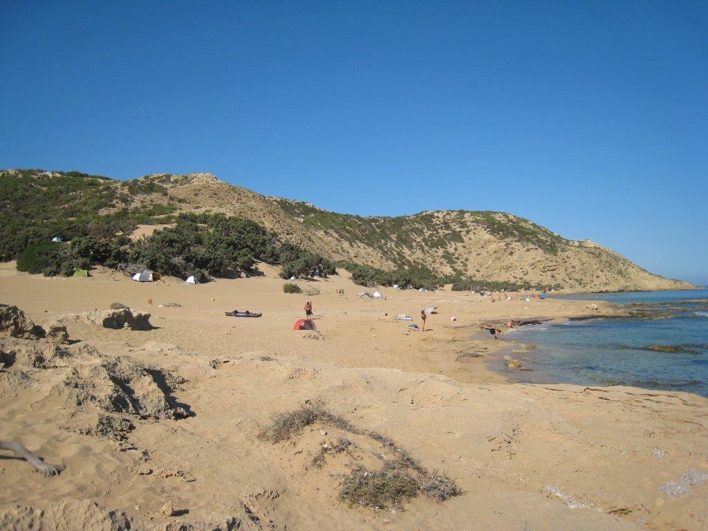 Agios Ioannis in Gavdos is one of our favourite beaches in Greece