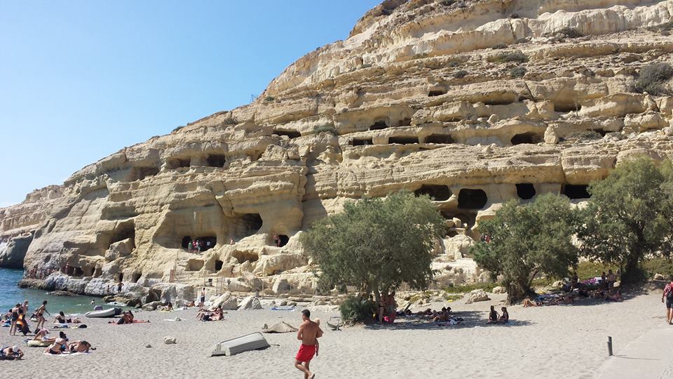 Visit Matala in Crete