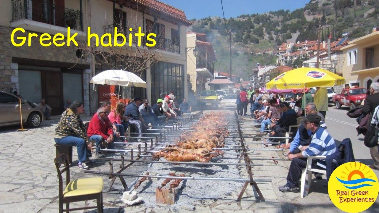 Strange Greek customs and habits