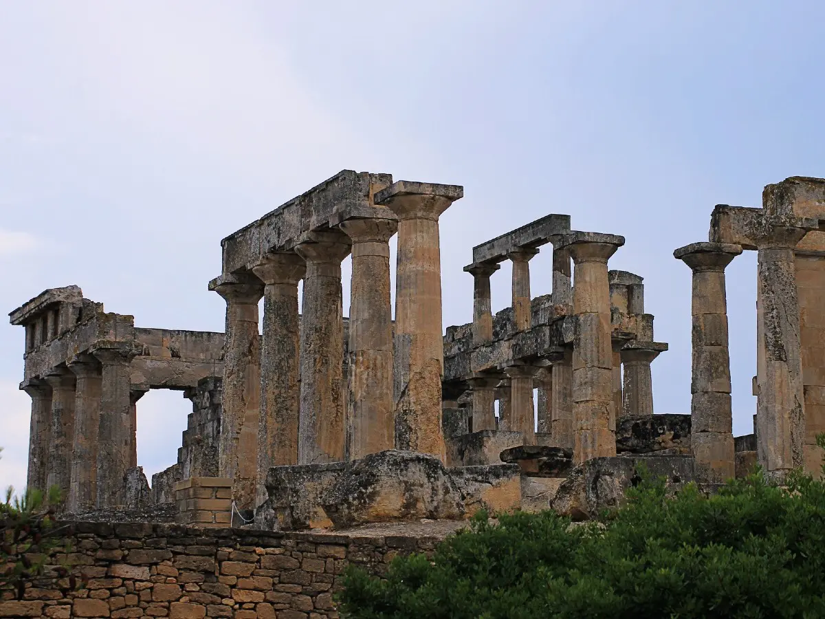 Saronic islands - Aegina, the temple of Aphaia