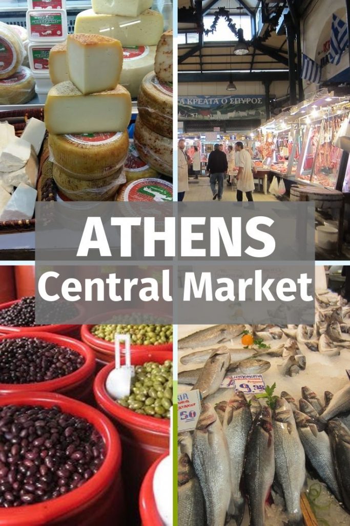 Athens Food Market The Varvakios Central Market in Athens
