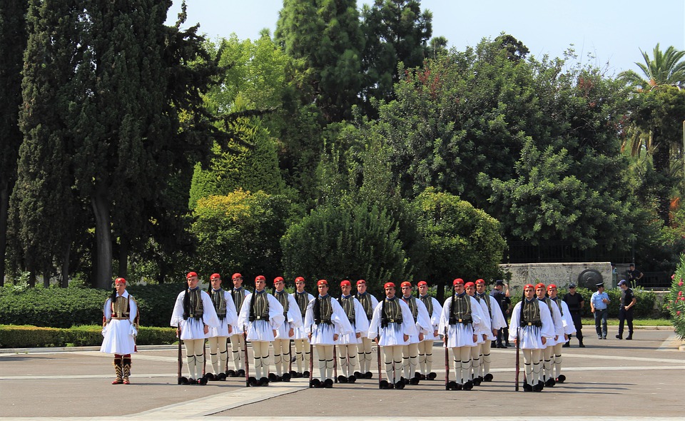 Changing of the Guards in Athens - Sunday