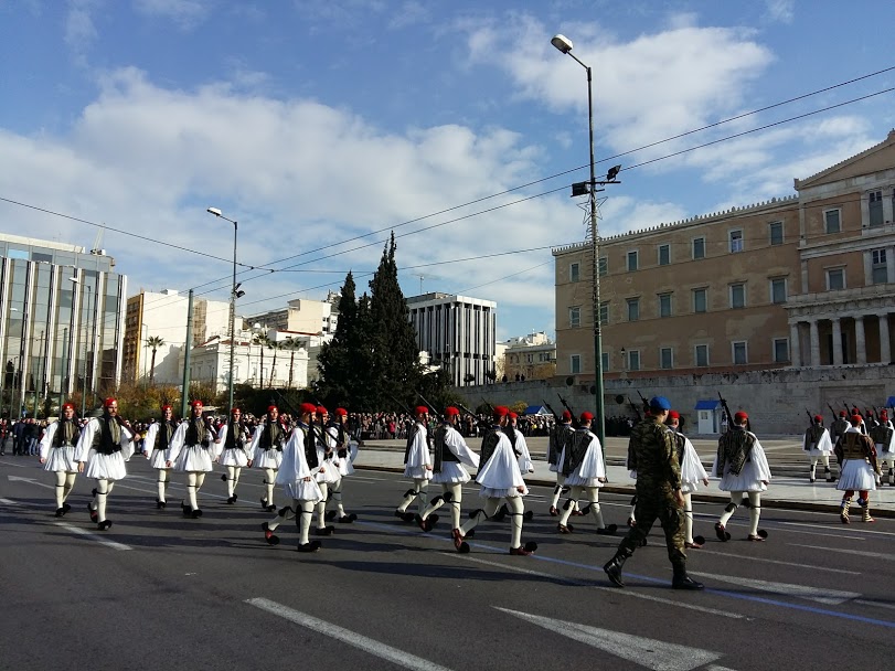 The Evzones in Athens