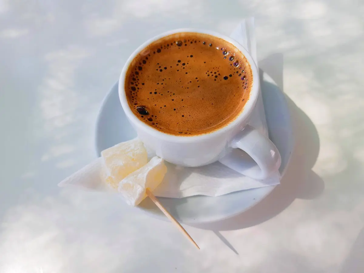 Buy a packet of Greek coffee as a souvenir from Greece