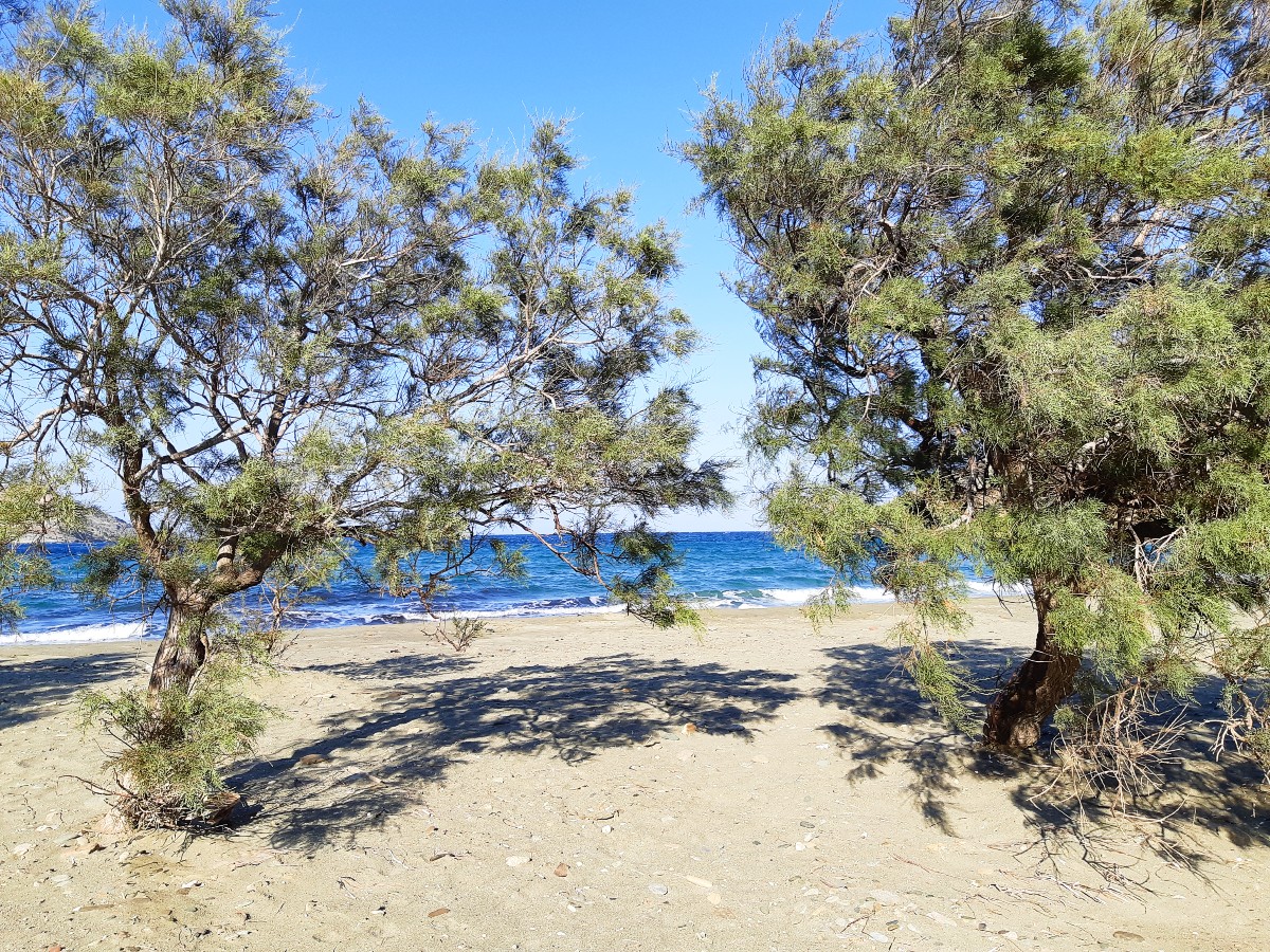The quiet Rochari beach