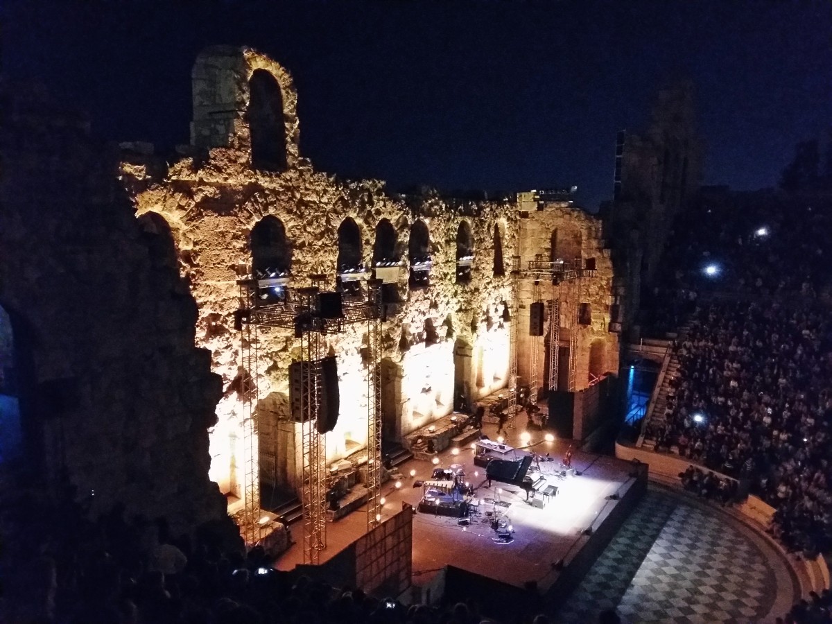 A performance in Herodion theatre