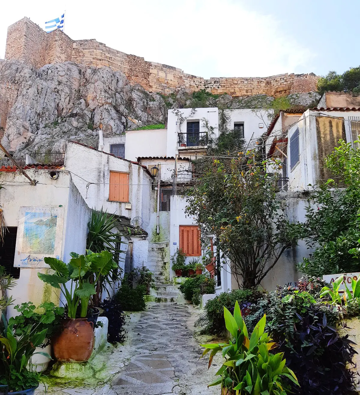 Anafiotika Athens Greece