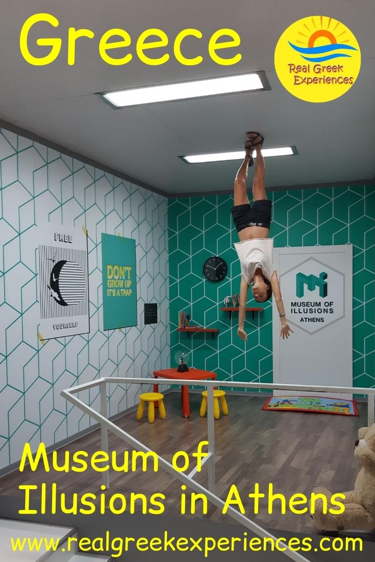 Visit the Museum of Illusions in Athens Greece