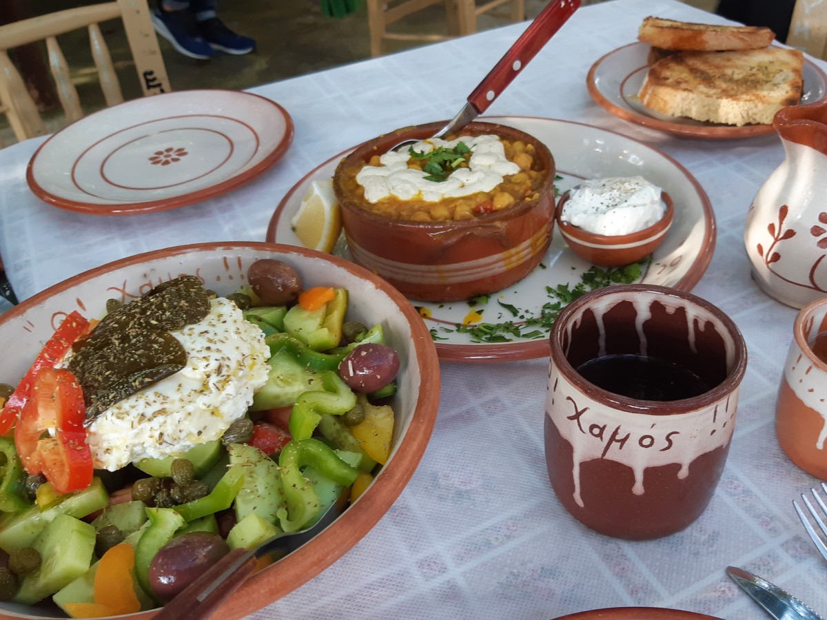 Reasons to visit Milos Greece - Good at O Chamos taverna