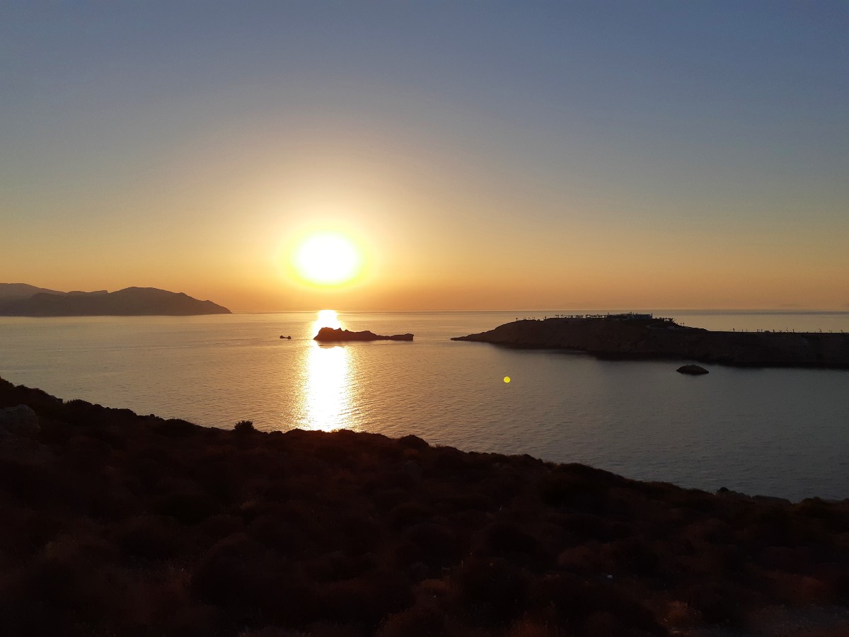 Sunset in Ios Greece
