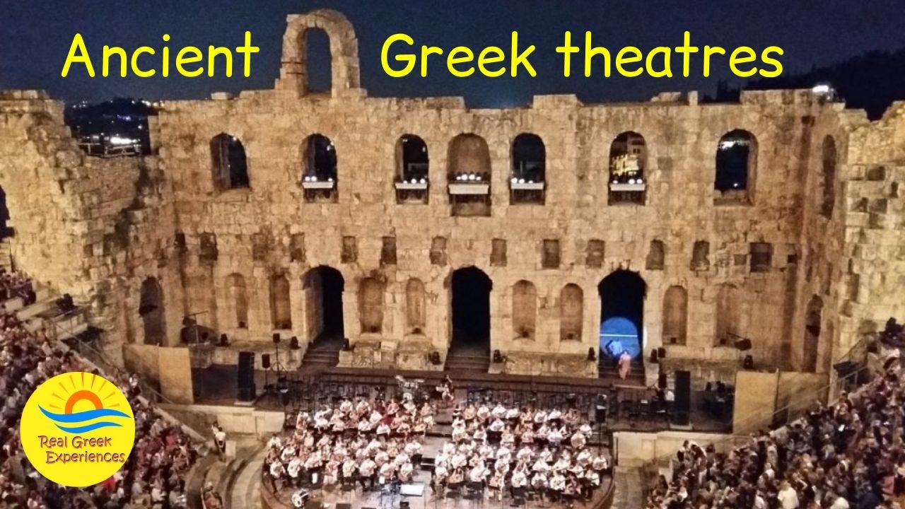 Ancient Greek theaters