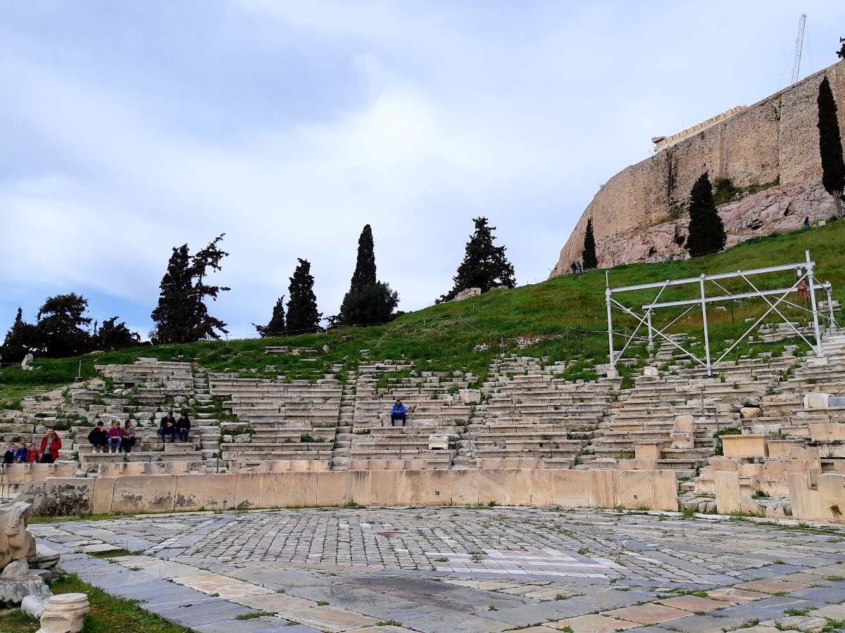 An Ancient Greek theatre