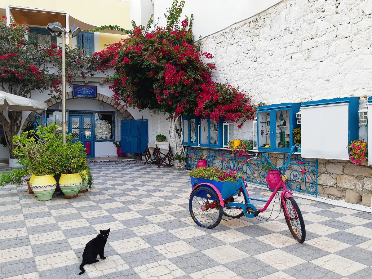 A bicycle in Greece Milos