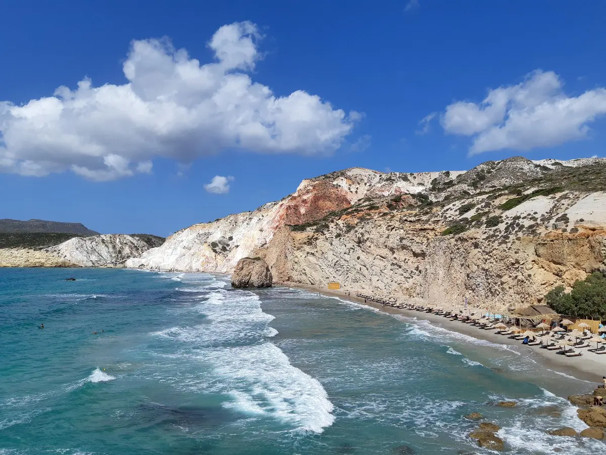 Amazing beach Milos Fyriplaka