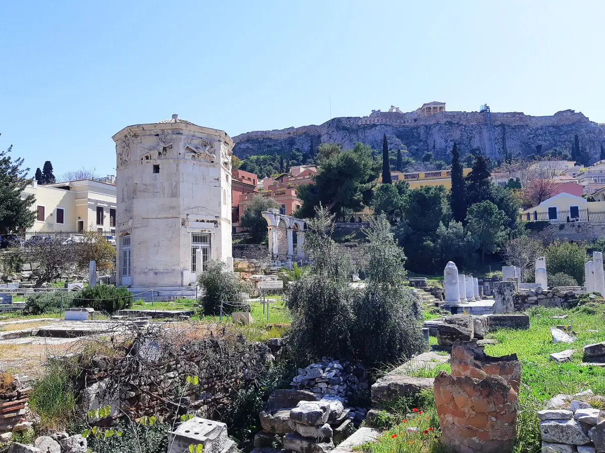 2 days in Athens itinerary - The Roman Agora