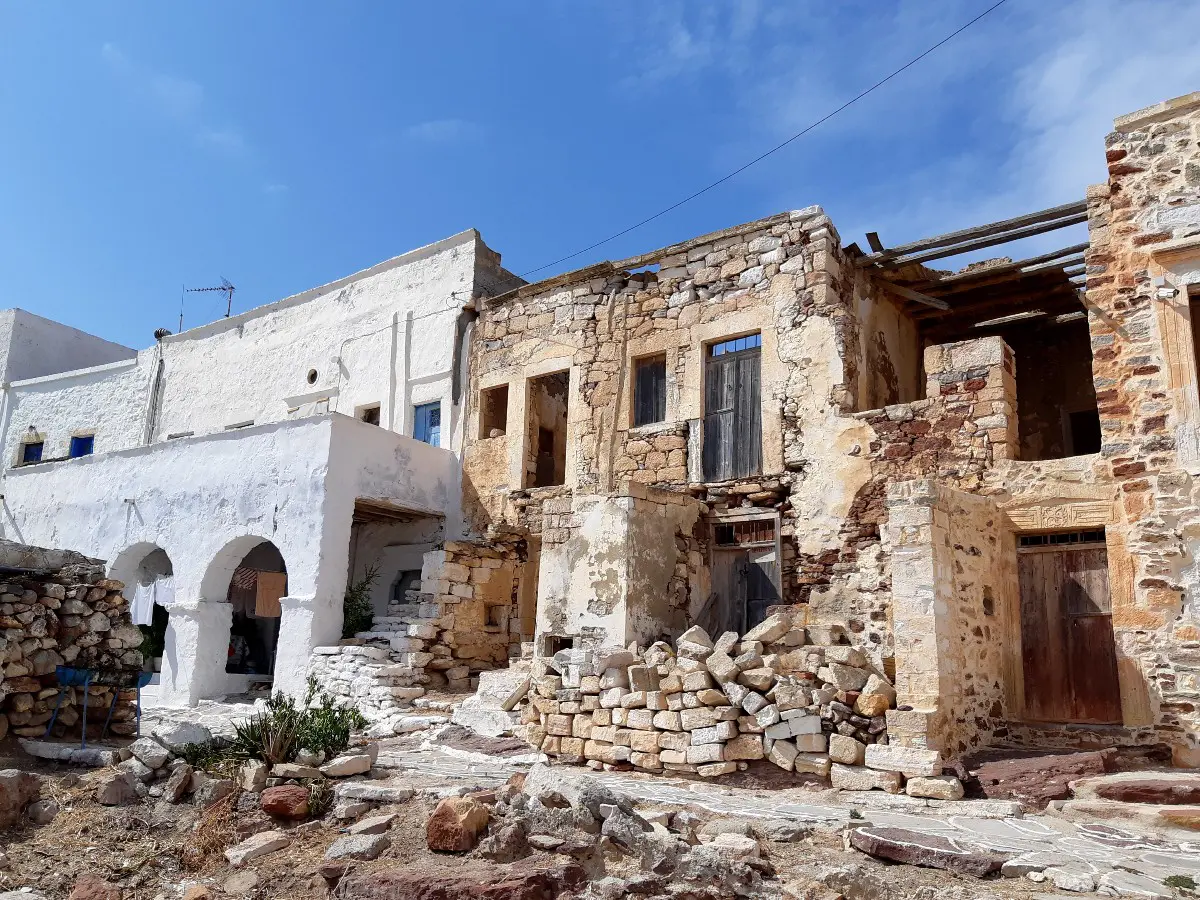 The Castle in Kimolos Greece