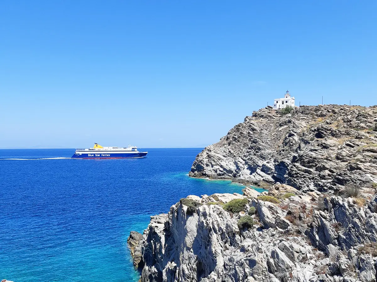 Blue Star Ferry from Piraeus to Paros
