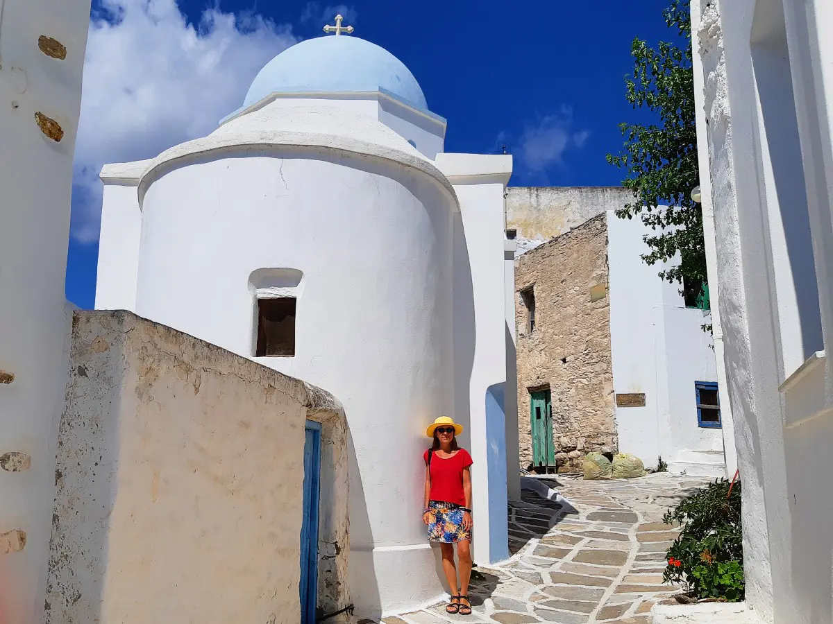 Visit Lefkes Village in Paros Greece