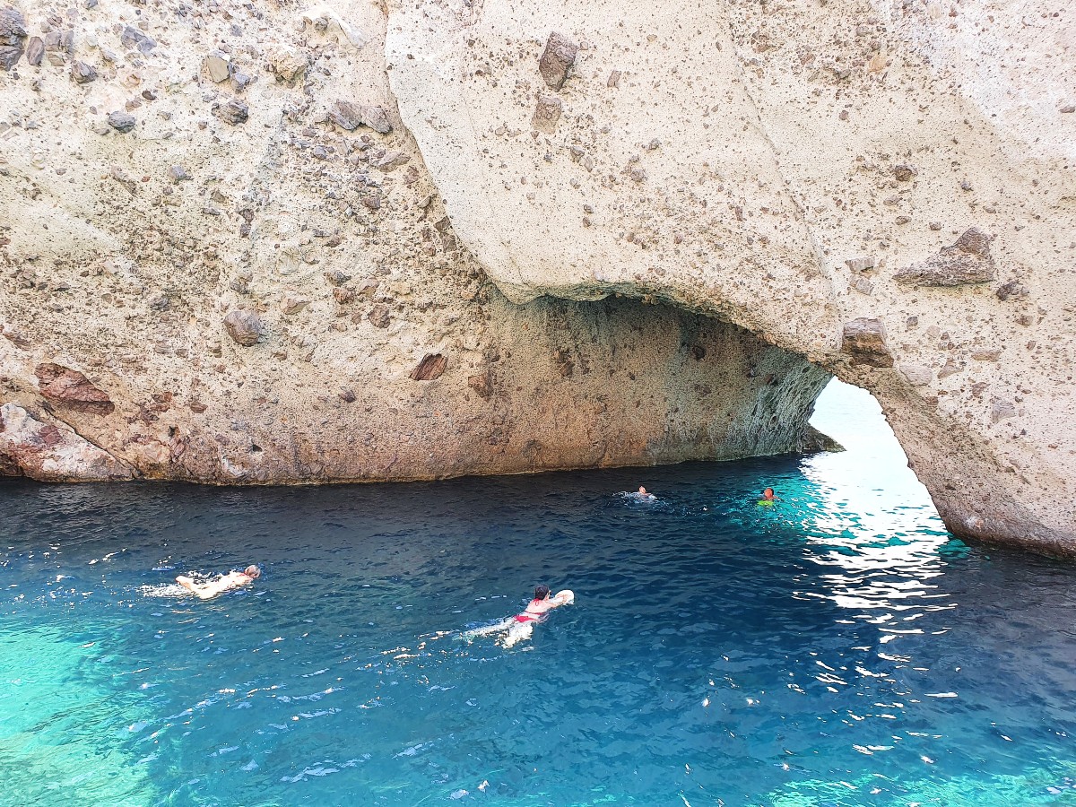 Antiparos sea caves 
