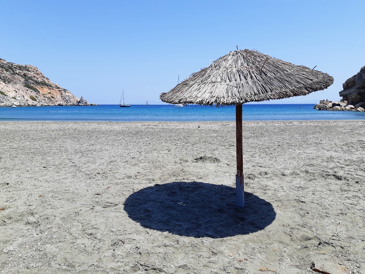 Livadi beach on Despotiko island Greece