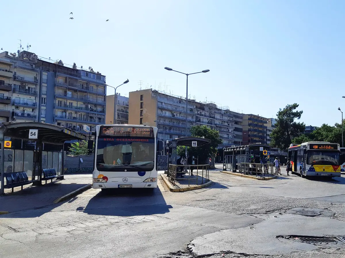 Buses in Thessaloniki