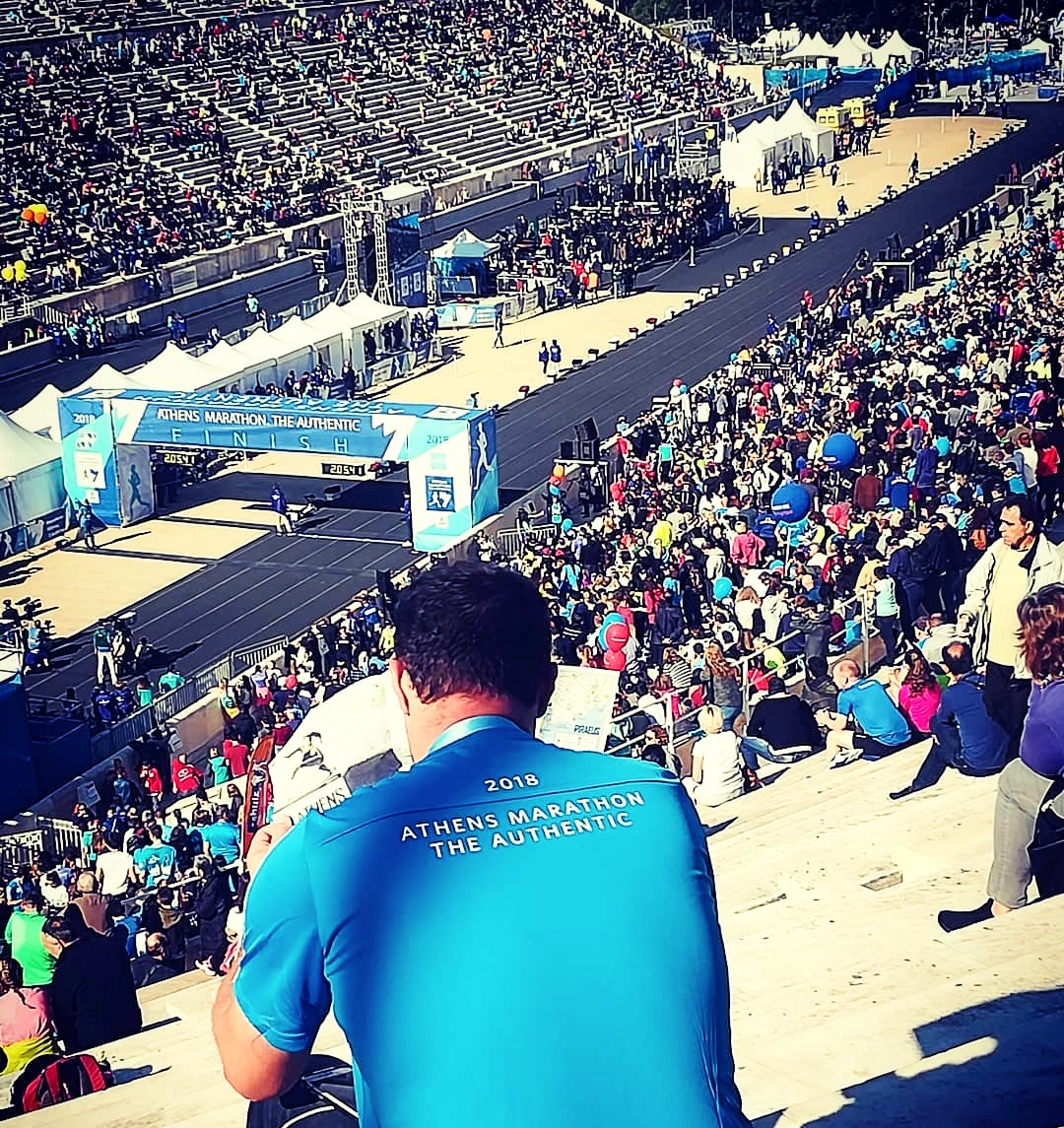 Athens Marathon - Ending ceremony