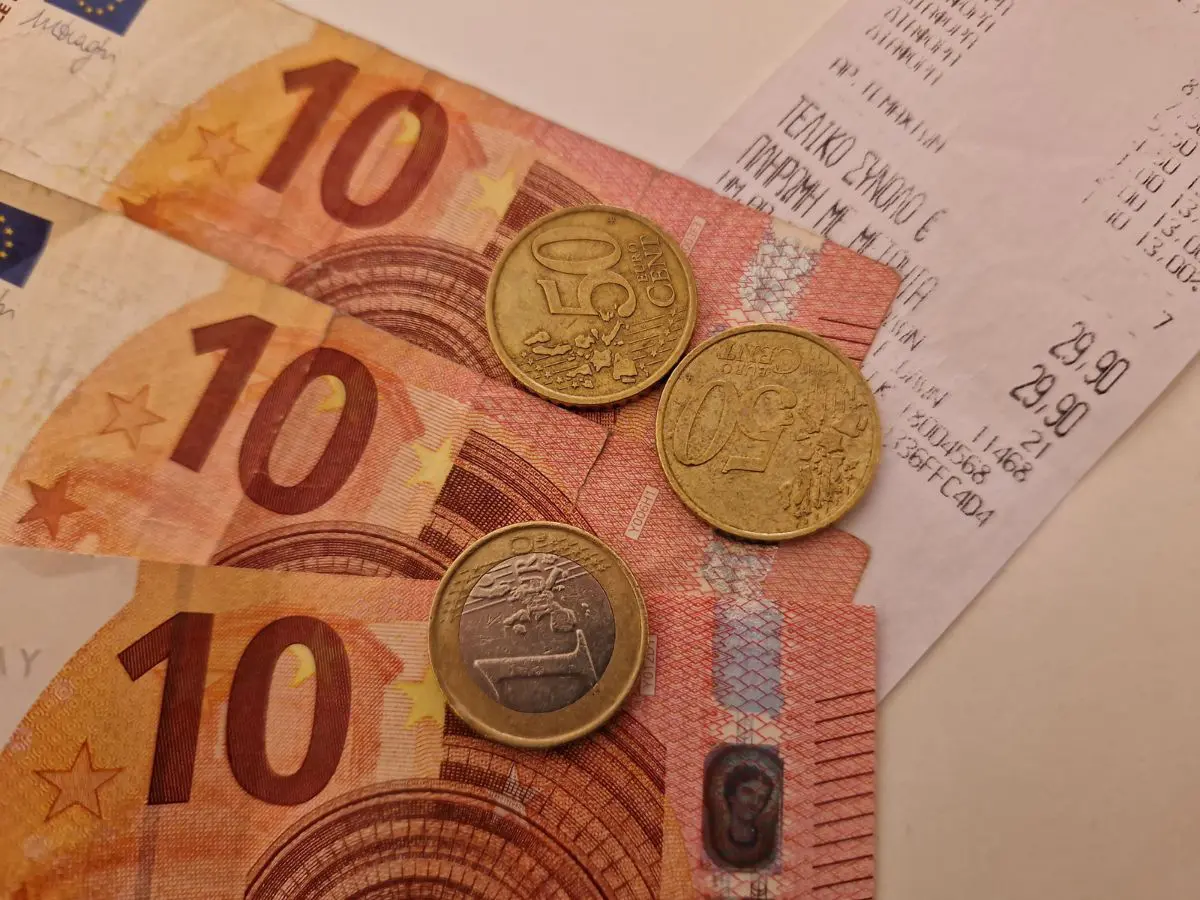 You can tip in Greece by rounding up the bill