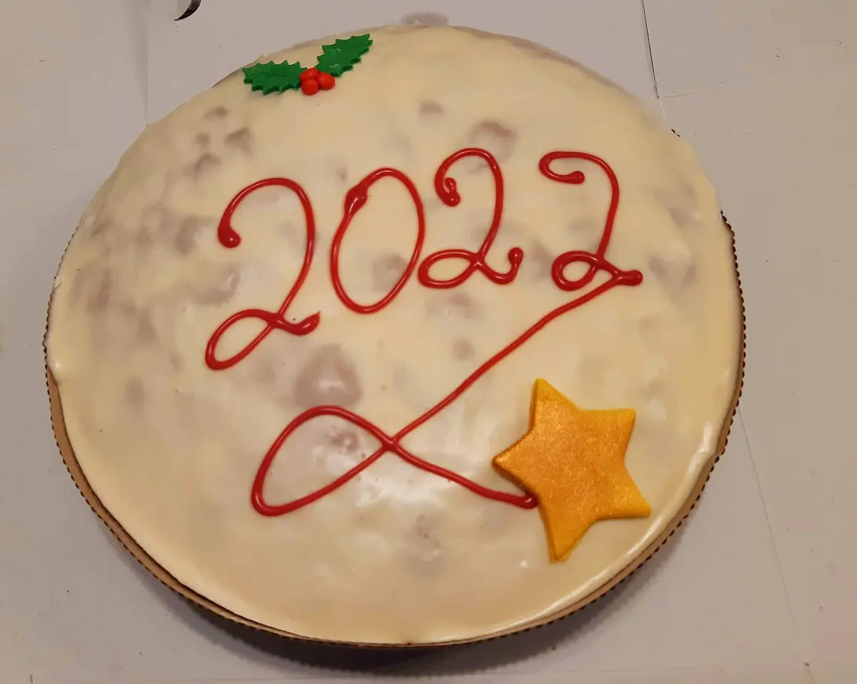 Vasilopita cake Greece