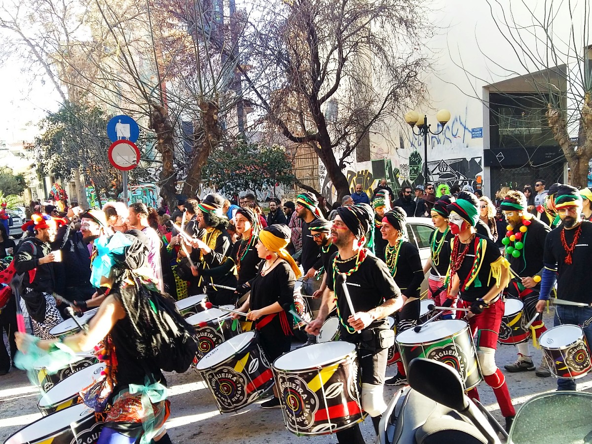 Carnival celebrations in Greece February