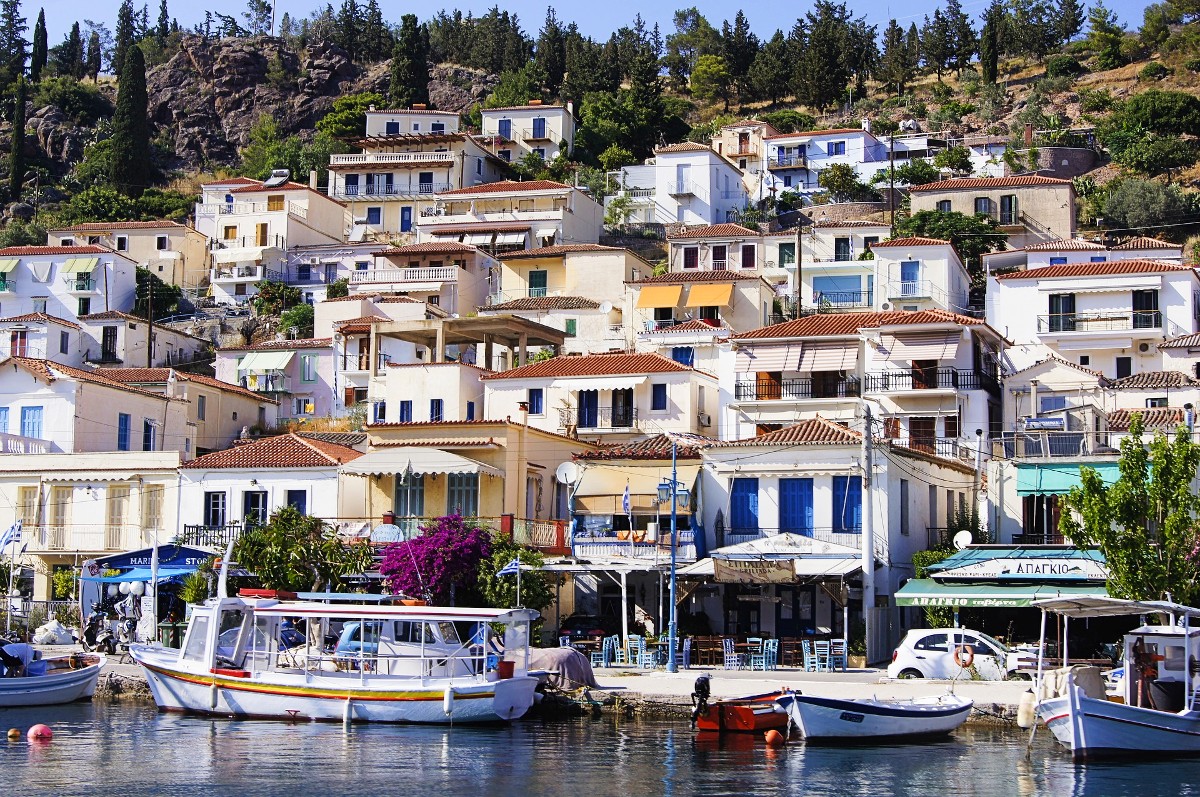 One of the islands near Athens is Poros