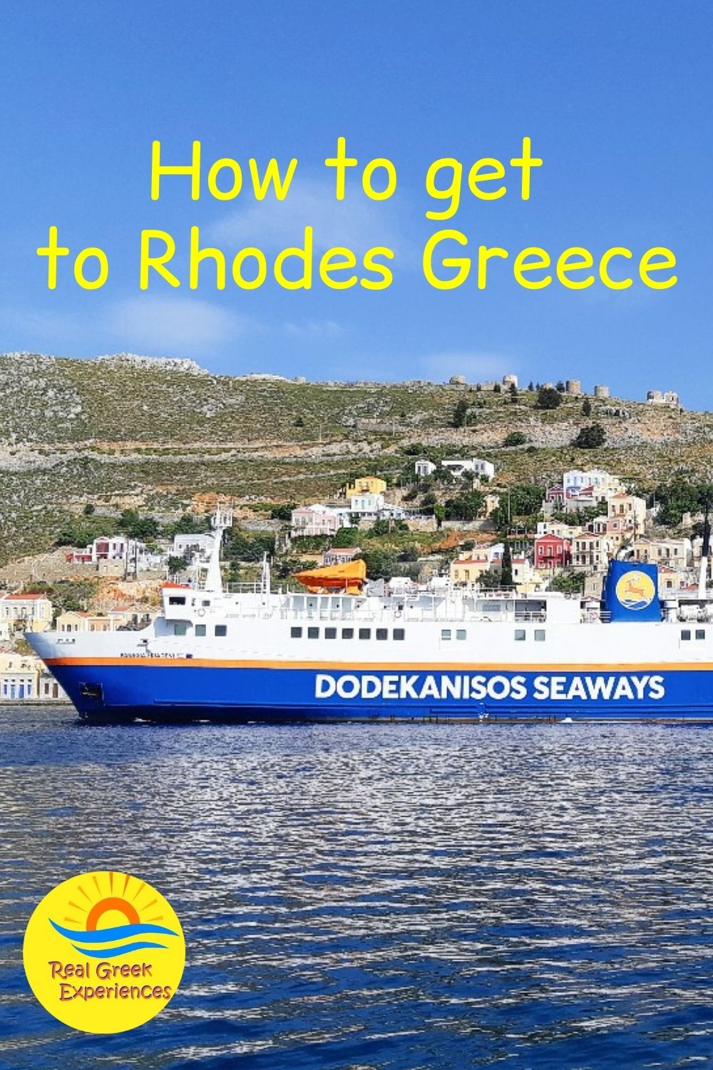 How to get to Rhodes Greece