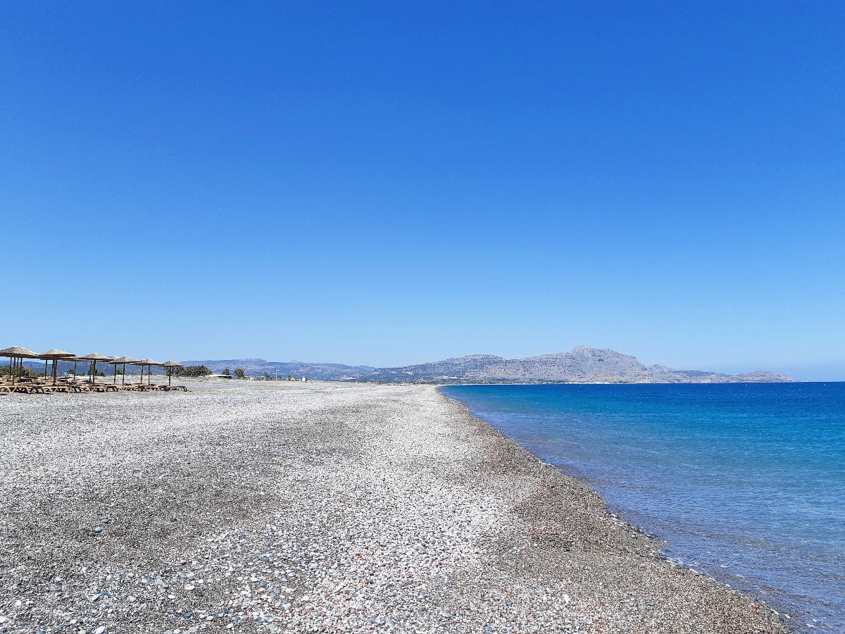 Kalathos beach Rhodes Greece
