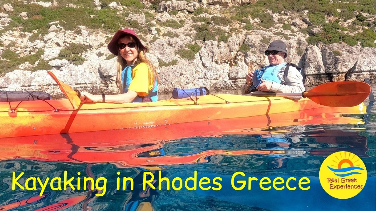 Kayaking in Rhodes Greece
