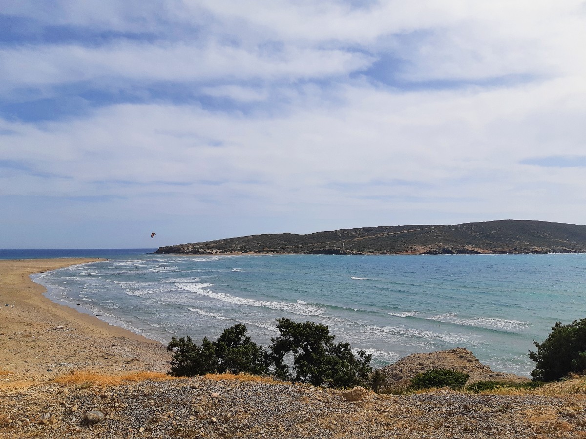 Prasonisi Rhodes kitesurfing beach