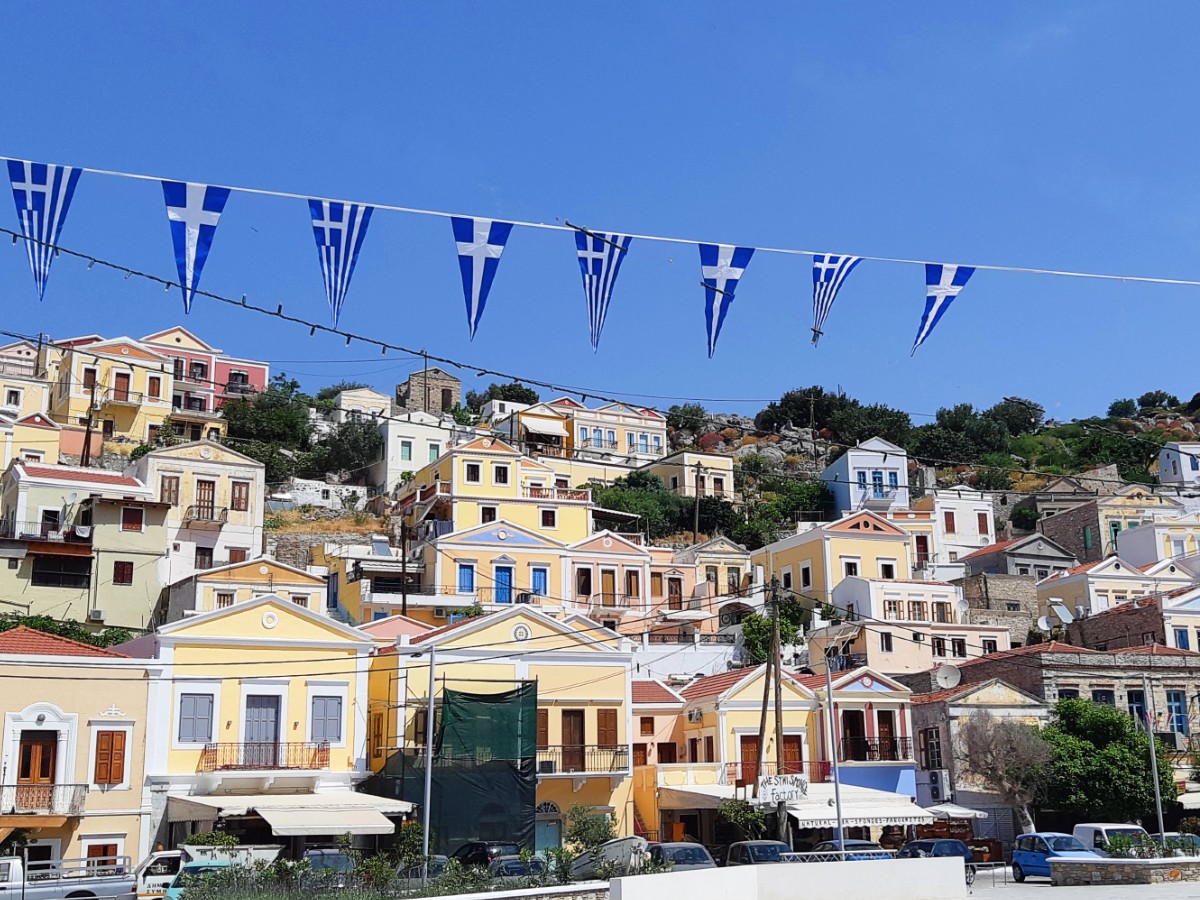 Symi is one of the hottest Greek islands in October