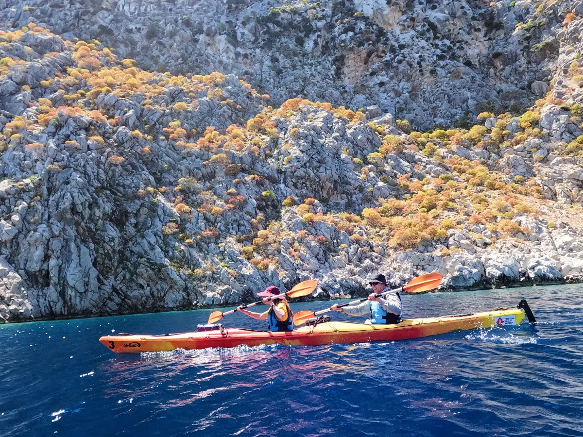 Symi island kayaking experience
