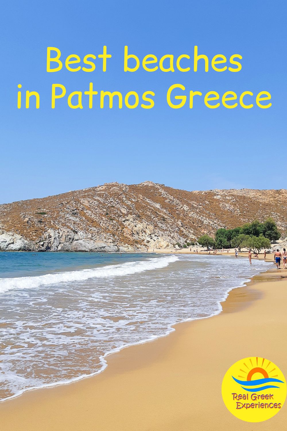 Patmos Greece beaches