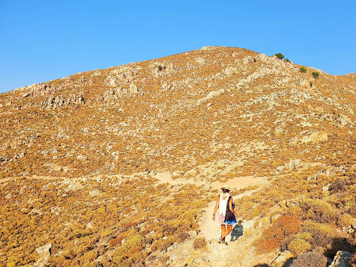 Hiking in Patmos