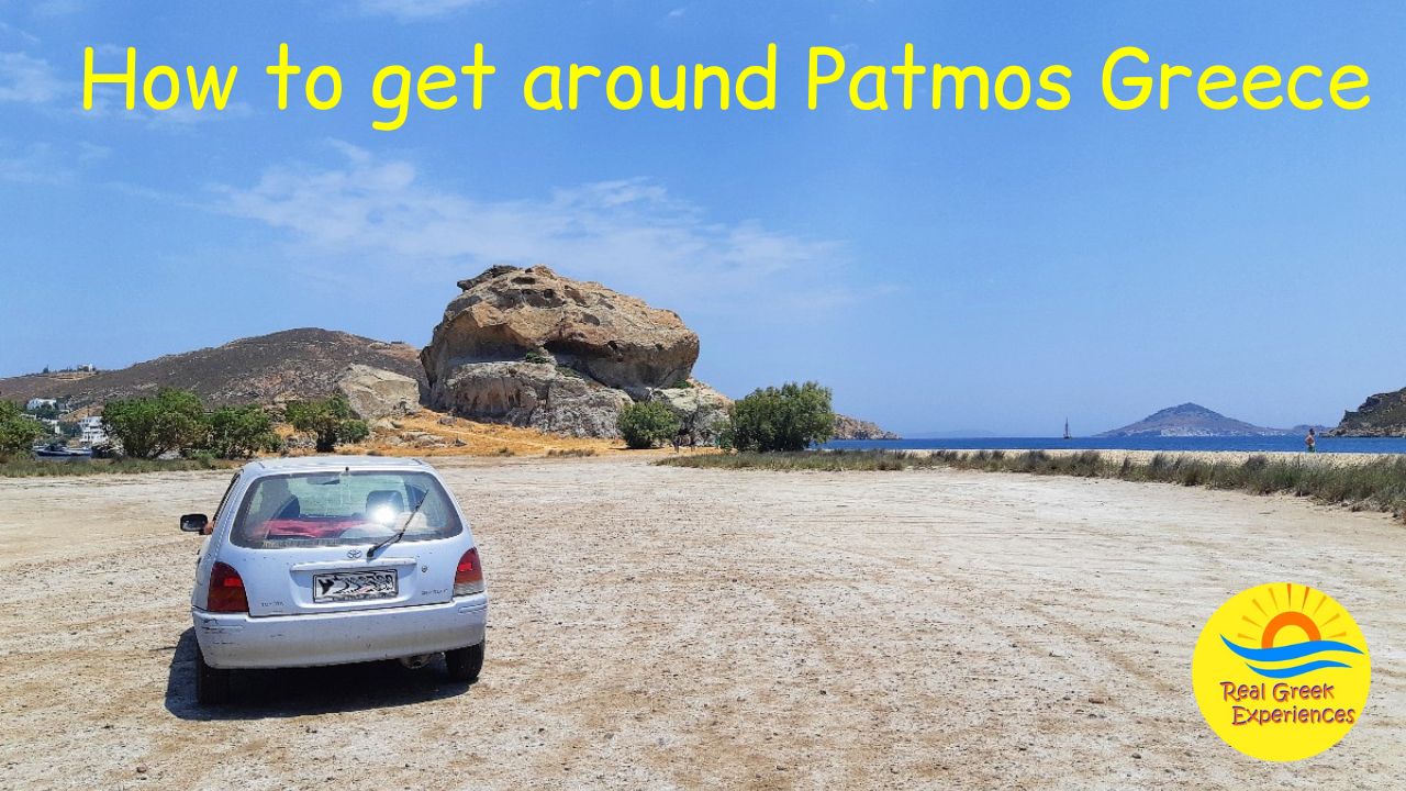 Getting around Patmos in Greece