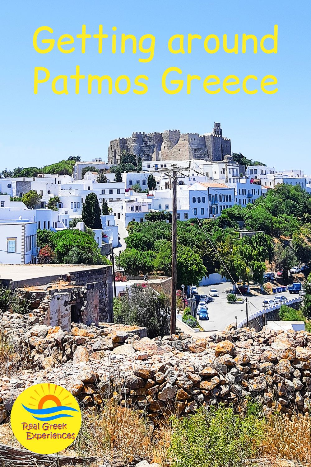 Patmos island Greece - How to get around
