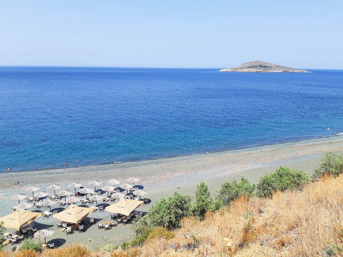 Best beach in Kalymnos - Platys Gialos