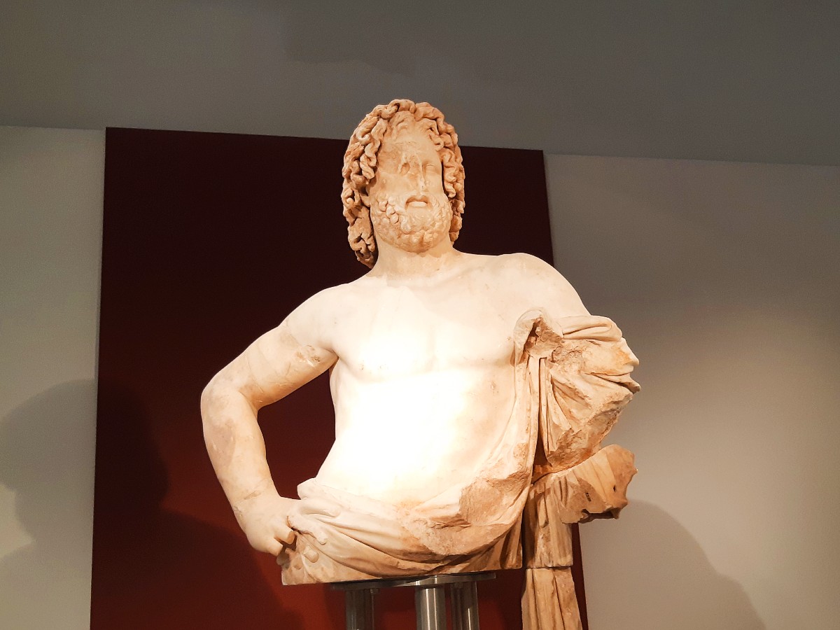 Statue of Asklepios in Kalymnos Museum