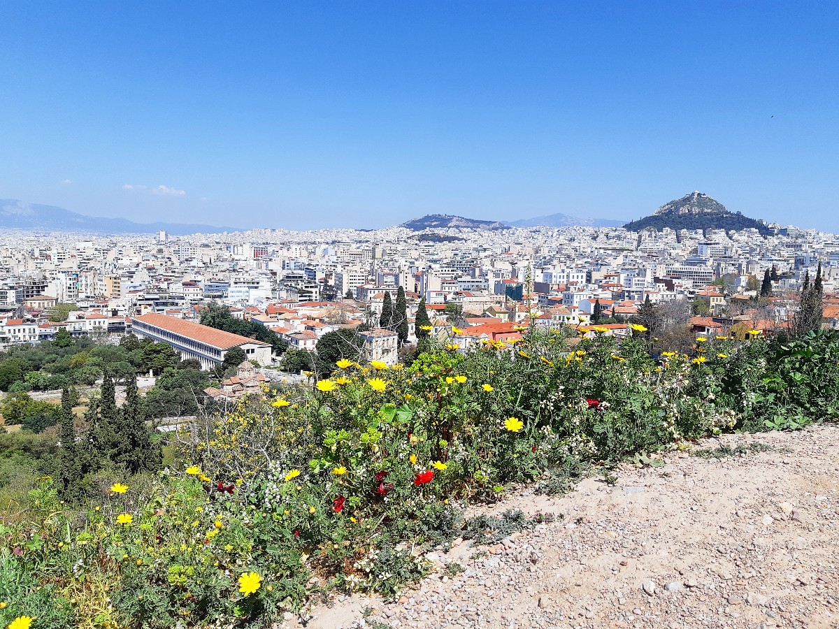 Exploring Athens Greece on foot