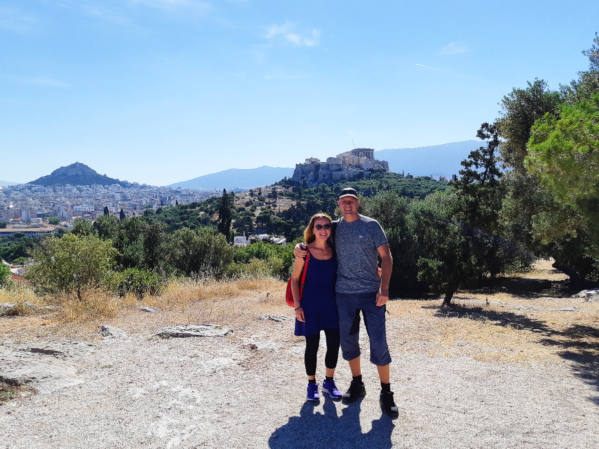 Walking around Athens Greece