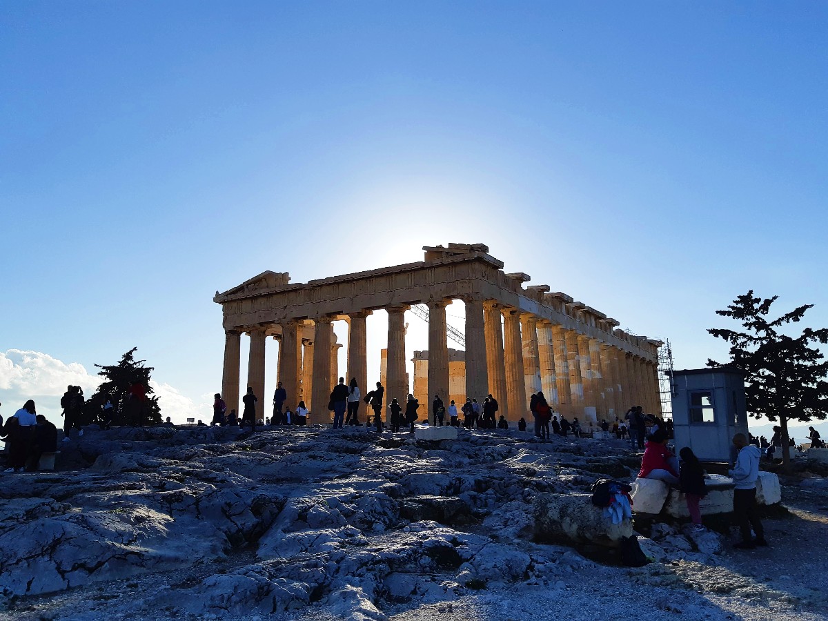You can only visit the Acropolis on foot