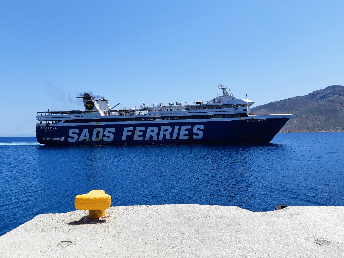 Ferry from Kos to Nisyros Greece