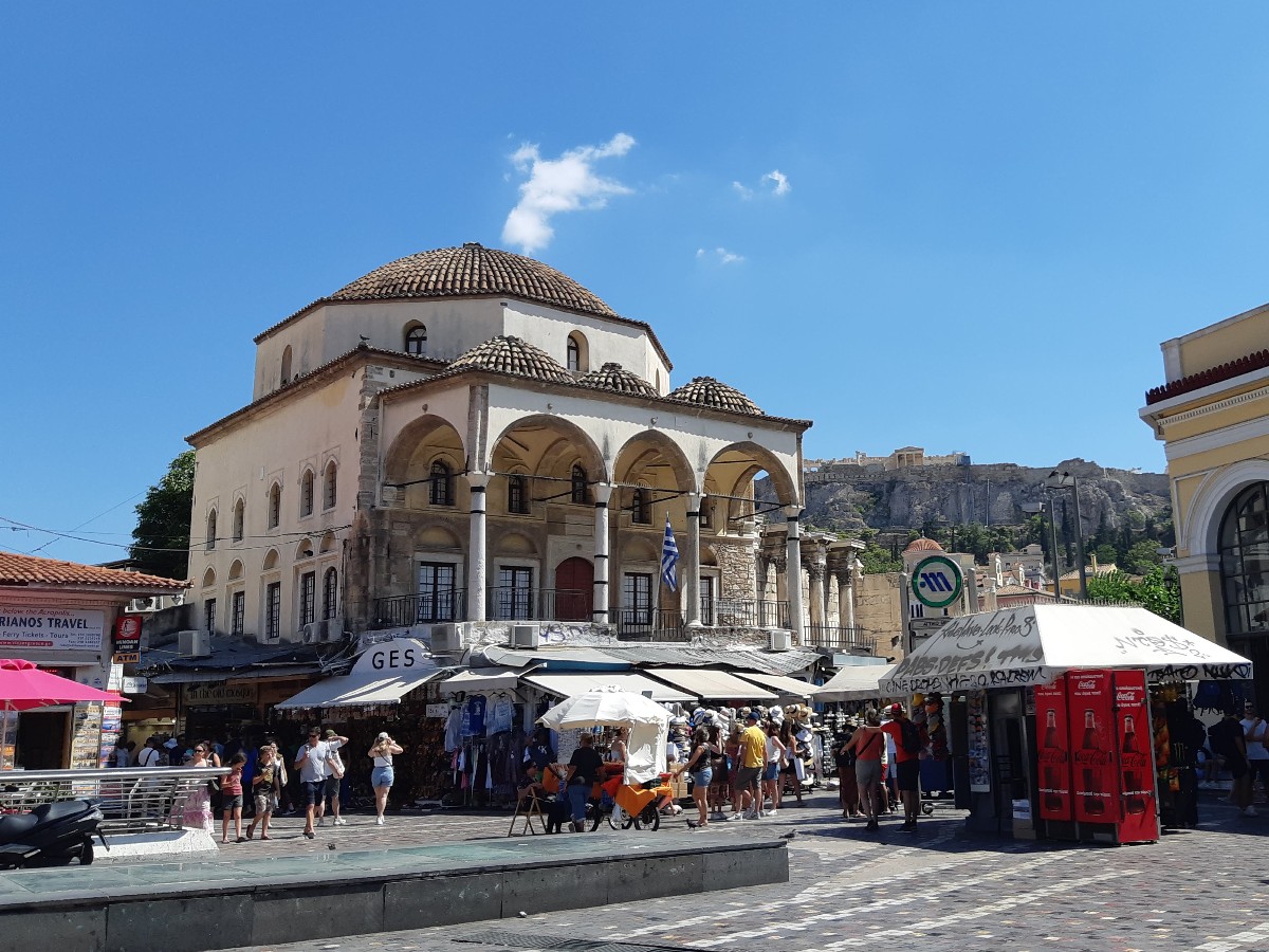 Athens Monastiraki square