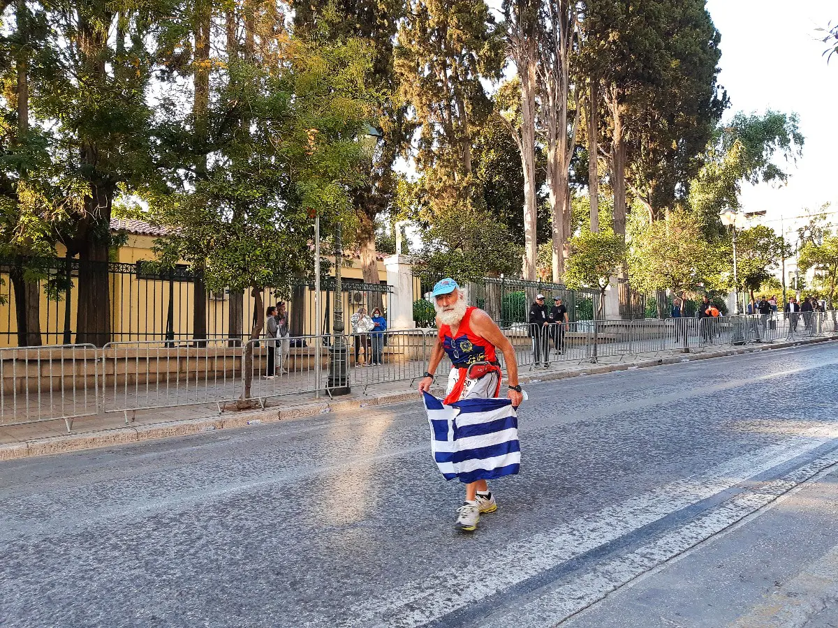 Running the Athens Marathon